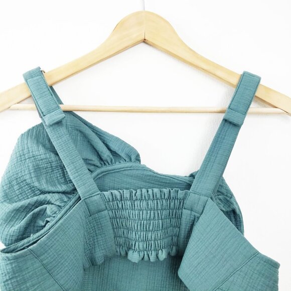 Rachel Comey Spark Top in Teal 0 - Picture 9 of 13